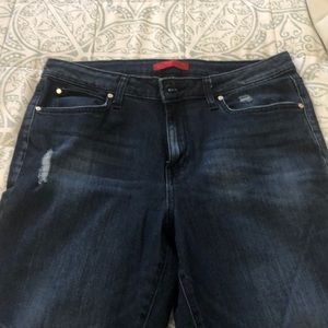 JLo Capri dark color jeans